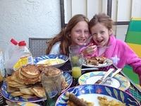 Sunday Morning Pancakes at the Cohns