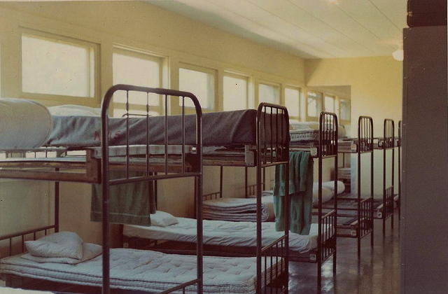 Leslie Cohn, N.A.S. Jacksonville, FL - Dec, 1968. Bunks.