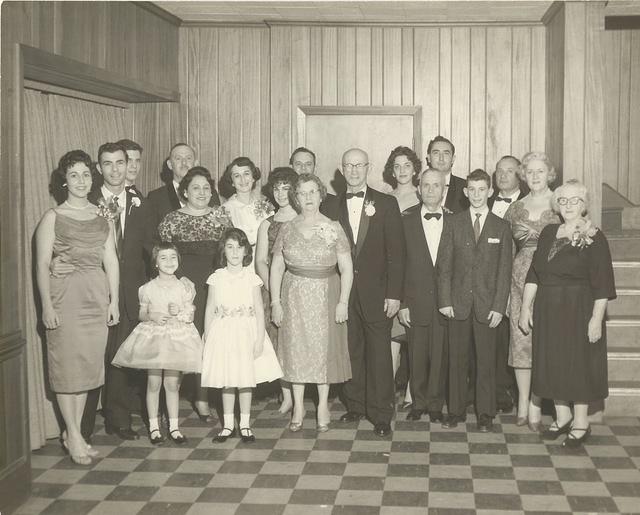 Sam & Leah Aks 50th Anniversary, 1960