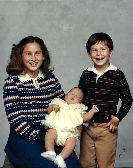 1981 Amy Cohn Jacobson, Becca Cohn Wexler, Todd Cohn