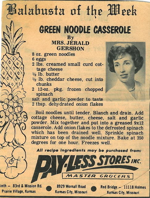 Green Noodle Casserole