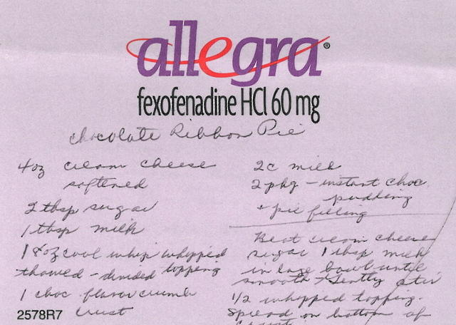 Chocolate Ribbon Pie