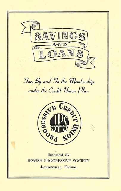 Louis Hayim Cohen, Treasurer of the Savings and Loan of hte Jewish Progresive Society of Jacksonville, FL