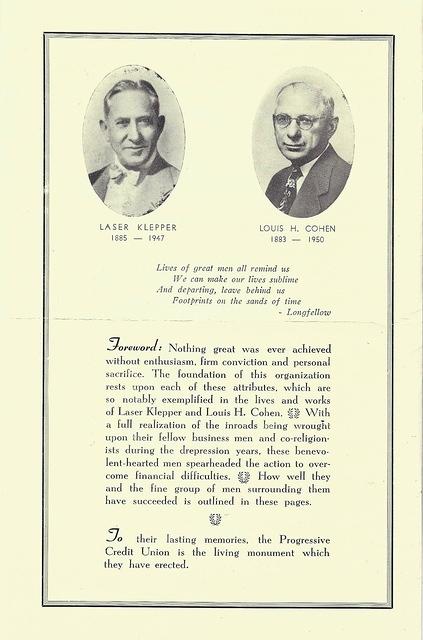 Louis Hayim Cohen, Treasurer of the Savings and Loan of hte Jewish Progresive Society of Jacksonville, FL