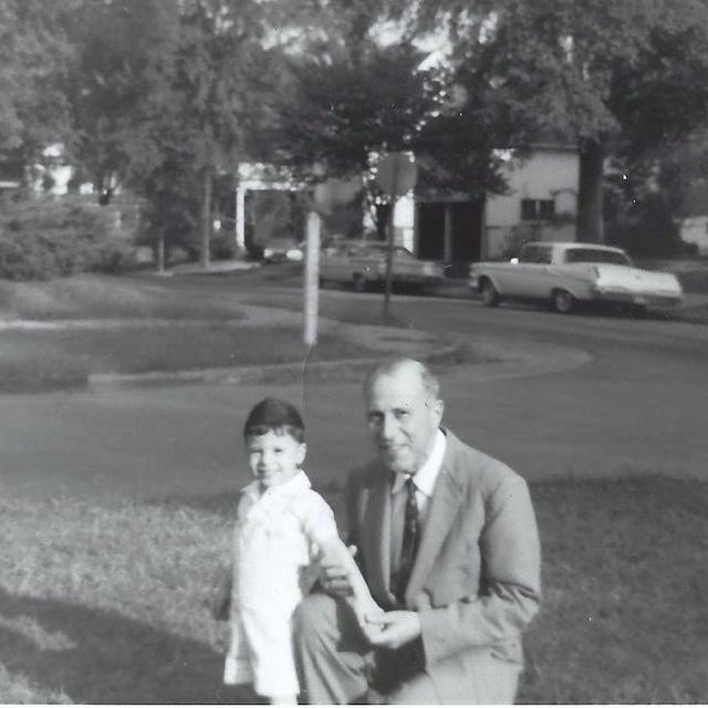 Max with Louis Levin, Sept 1963