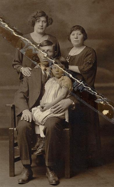 Esther Baellow Wolfson, Abe Baellow, Jennie Herman Baellow, Florence Baellow Hurst