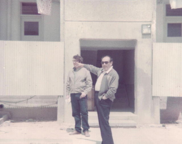 Sam Walters (family friend) and bystander