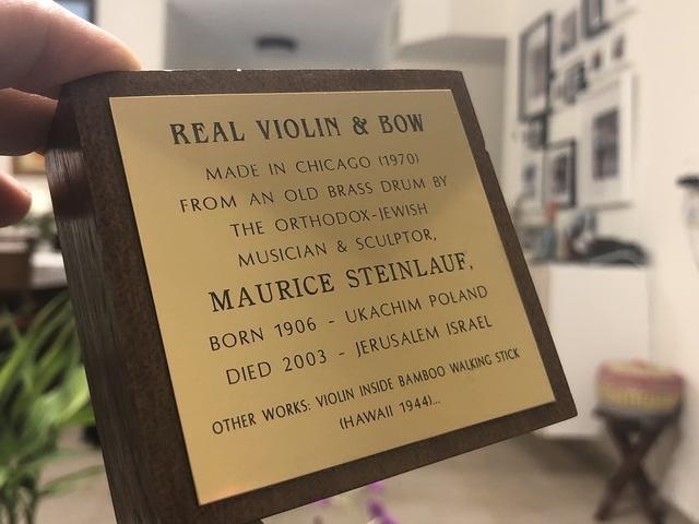 Maurice Steinlauf Violin