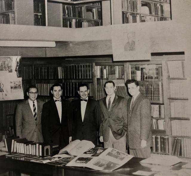 Eddie Steinlauf is second from the right