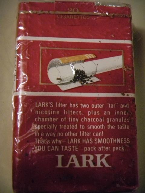 Maurice Steinlauf Lark Cigarettes - Jan 9, 1977