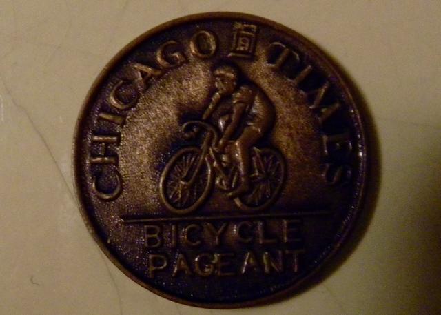 Maurice Steinlauf Challenge Coin from the Chicago Times Bike Pageant