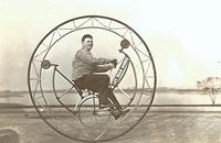 Charlie Steinlauf on Circle Bike