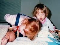 Chana Perel Feit Podrigal, Tzippy Feit Gluck, Meir Sheftal Feit, 1992