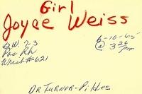 Girl Joyce Weiss Dr Turner Pildes