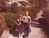 Naomi Weiss Cohn and Yitzi Weiss, 1984