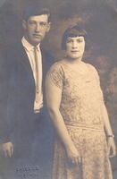 Morris Bratt & Esther Baellow.  Kansas City, MO 1924